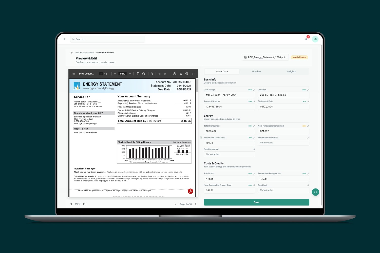 Context Nature — document review