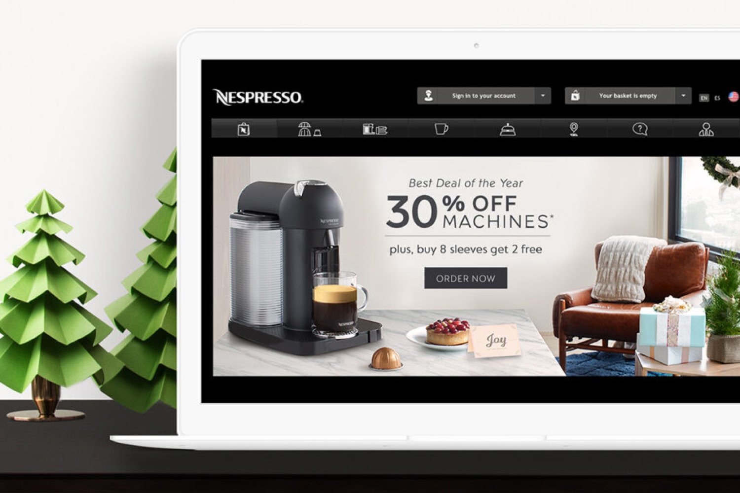 Nespresso — digital advertising